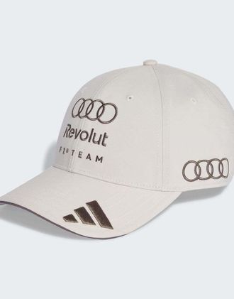 adidas adidas Performance - Audi Formula One Team - Cappellino con visiera color gesso perla-Grigio