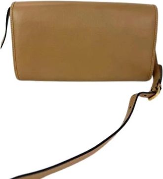 Gucci Pre-owned Canvas Cross Body Tas - Dames - Vintage Schoudertas - Bruin - ONE Size - Vintage