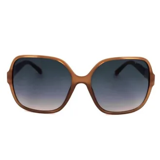 Guess Blue Gradient Square Ladies Sunglasses GF00017 47W 61