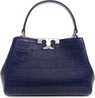 Tory Burch Tory Burch, Handbags, female, Blue, Size: ONE SIZE Eleanor Mini Handbag