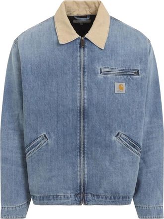 Carhartt Work in Progress Denim Jassen - Heren - Spijkerjassen - Blauw - S - Denim - Jassen