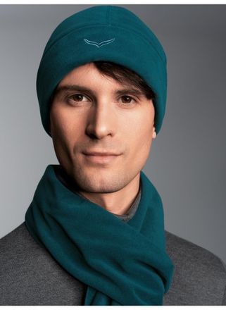 Trigema Fleecem&uuml;tze TRIGEMA TRIGEMA Fleecem&uuml;tze, Herren, Gr. 2, blau (saphir), Kunstfaser, M&uuml;tzen Fleecem&uuml;tze