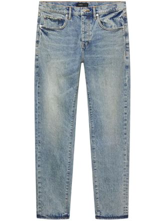 Purple P005 straight jeans - men - Cotton/Lycra - 30 - Blue