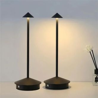 OEM Dos L&aacute;mparas De Escritorio Led Inal&aacute;mbricas Y Regulables, Con Bater&iacute;a Recargable De 2000 Mah, Ideales Para Restaurantes, Bares Y Dormitorios, De Color