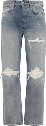 Amiri Blauwe Jeans Eigentijdse Pasvorm Casual Stijl - Heren - Regular Fit Jeans - Blauw - W30 - Katoen - Jeans