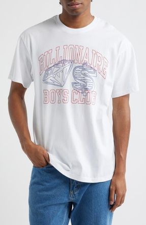 Billionaire Boys Club Fortune Cotton Graphic T-Shirt in White at Nordstrom, Size Xx-Large