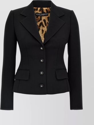 Dolce & Gabbana lapels tailored blazer notched