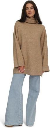 Belle & Bloom Cuddle Me Oversized Tunic Sweater in Beige at Nordstrom, Size X-Small Au
