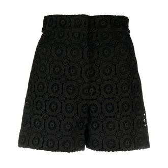 Moschino Korte Broeken, Dames, Zwart, 2Xs, Polyester, Shorts