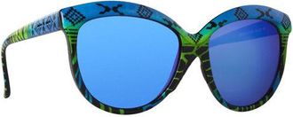 Italia Independent II 0092INX 033.000 Womens Sunglasses Green Size 58