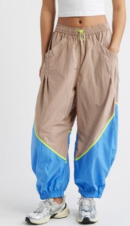 Free People FP Movement Freeflow Colorblock Joggers in Sandy Combo at Nordstrom, Size X-Small