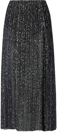 Missoni Long Skirt With Rhinestones And Side Slit