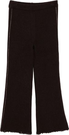 Low Classic knited pants - Brown