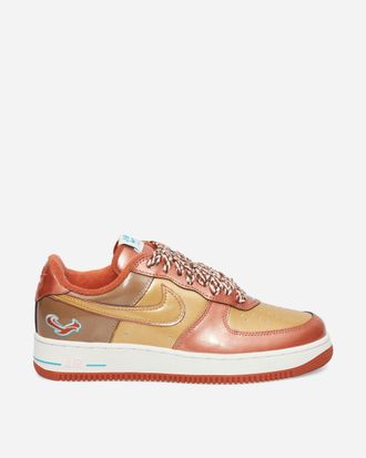 Nike NIGO x J-HOPE Air Force 1 01 Sneakers Burnt Sunrise / Metallic Gold