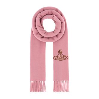 Vivienne Westwood Sciarpa di lana - - Accessories - Donna - Rosa - ONE SIZE