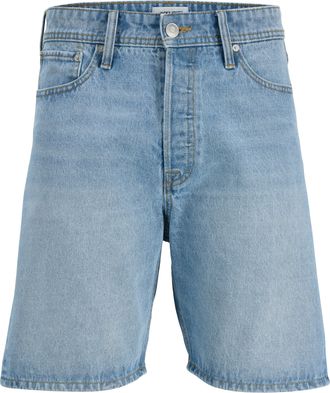 Jack & Jones Plus Size Shorts JJITONY JJORIGINAL SHORTS AKM 111 PLS, Damen, Gr. 42 (4XL), N-Gr, light blau denim, Web, Obermaterial: 100% Baumwolle, JACK & JONES PLUSSIZE, A