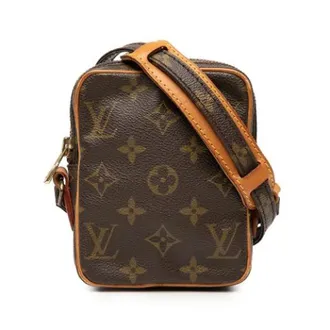 Louis Vuitton Pre-owned Cross Body Bags, female, Brown, Size: ONE SIZE Pre-owned Fabric Crossbody Bag