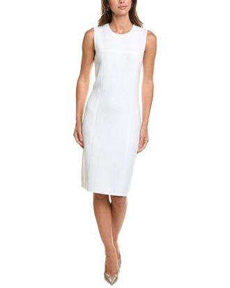 St. John Pique Crew Dress