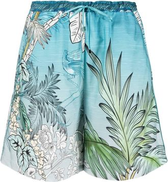 F.R.S. F. R.S. Womens Shorts Clear blue