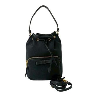 Prada Pre-owned Bucket Bags, female, Black, Size: ONE SIZE Pre-owned Vintage Bucket Bag
