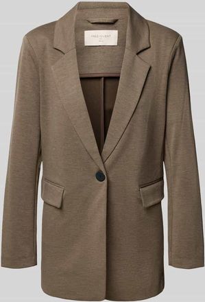 Freequent Regular Fit Blazer mit Pattentaschen Modell Nanni in Taupe, Größe XL