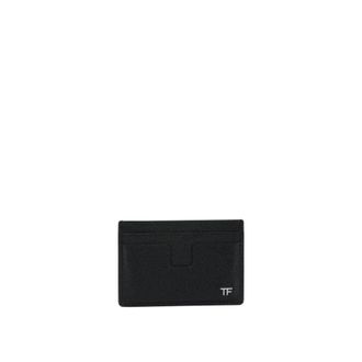 Tom Ford Accessoires, Heren, Zwart, ONE Size, Small Grain Leather Cardholder