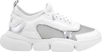 Moncler Dames, Schoenen, Wit, Maat: 35 1/2 EU Leer