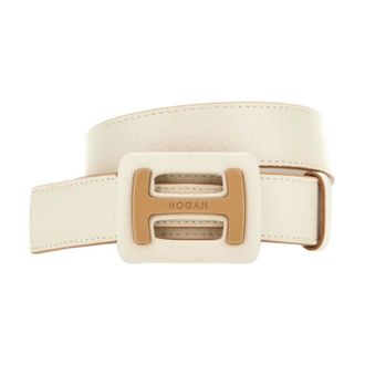 Hogan White Belts Accessory - female - Hogan - Belts - Beige - 70 CM - Accessories