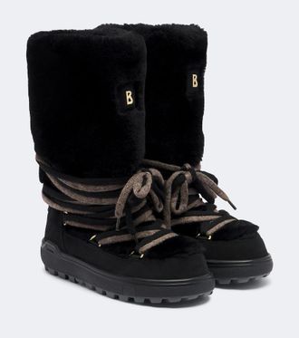 Bogner Chamonix shearling snow boots