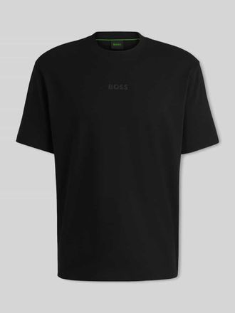 HUGO BOSS Regular Fit T-Shirt aus reiner Baumwolle Modell TEE 10 in Black, Gr&ouml;&szlig;e XXXL