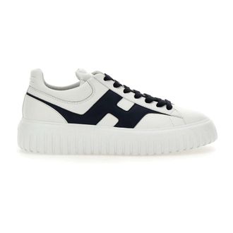 Hogan Witte Sneakers - Heren - Sneakers - Wit - 42 EU - Leer - Schoenen
