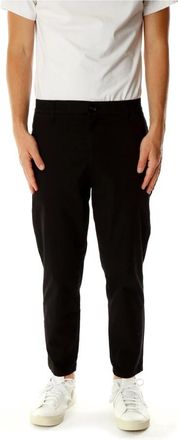 Gabba Slim-fit Broek - Heren - Slim Fit Broeken - Zwart - L - Leer - Broeken