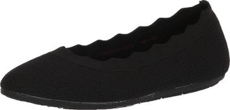 Skechers Modern Comfort Womens Cleo 2.0-Love Spell Loafer Flat, Black, 2 UK
