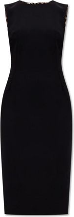 Dolce & Gabbana Dames, Jurken, Zwart, Maat: XS Wol