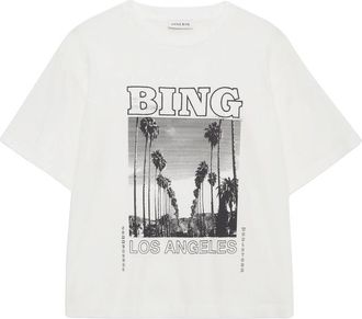 Anine Bing LOUIS TEE BING TOUR - IVORY