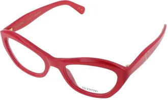 Valentino VG0012O Cat-Eye Red Acetate Eyeglasses - Red