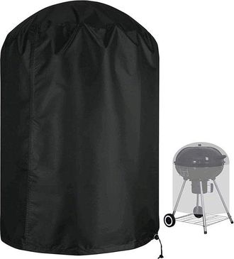 OEM 27,527,527,5 Pulgadas, Impermeable Barbacoa Resistente Viento, Resistente Rayos Resistente Desgarro, Fabricada Oxford 210d, 707070 Cm, Negra