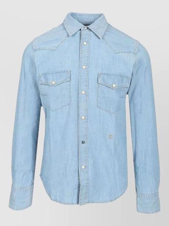 Jacob Cohen shirt button cuffs collar chest pockets