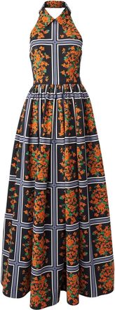 Carolina Herrera Abito da sera a fiori - Nero