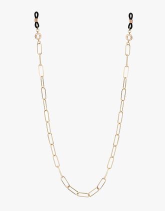 Tutti & Co Womens Ally Sunglasses Chain - Gold