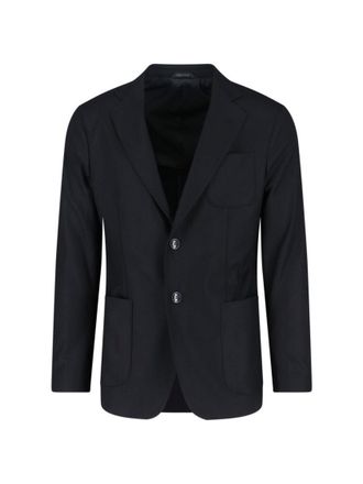 Giorgio Armani Structured Black Jacket With Minimalist Design
