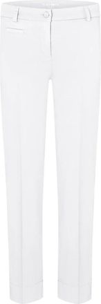 Cambio Stella Bukser 0360 06 7644 - Dames - Slim Fit Broeken - Wit - 3XL - Katoen - Broeken