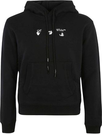 Off-white Mad Cat Slim Fit Black Hoodie