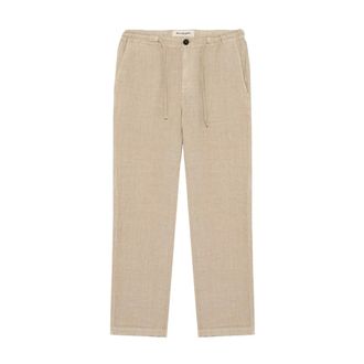 Roy Rogers Straight Trousers, male, Beige, Size: XS Pantalone Chino Portofino