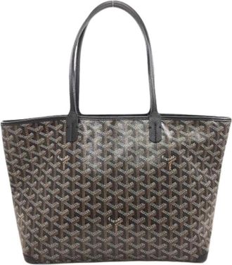 Goyard Pre-owned Vintage Tote Bag - Dames - Vintage Shopper - Zwart - ONE Size - Leer - Vintage