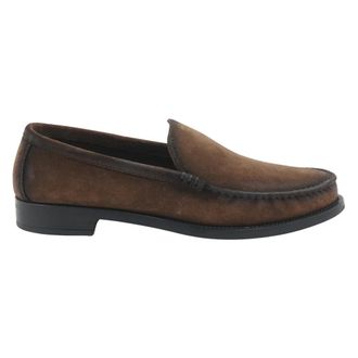 Prada Suede Loafers - male - Prada - Loafers - Brown - 3 UK - Shoes