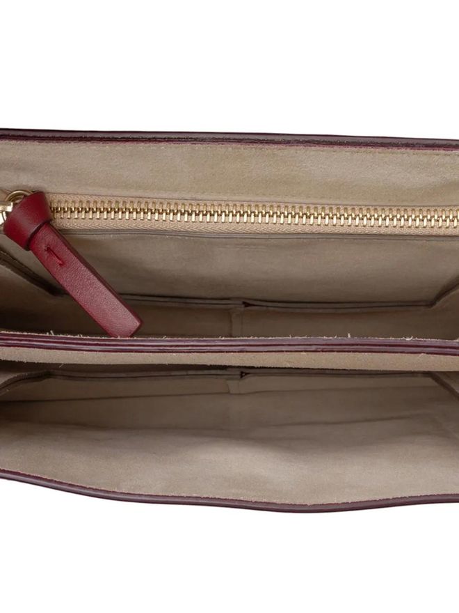 Sac à Bandoulière Chloé Faye En Cuir - Couleur Gris - Occasion