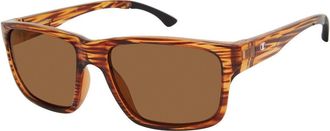 Champion SWEEP Polarized C02 Mens Sunglasses Brown Size 57