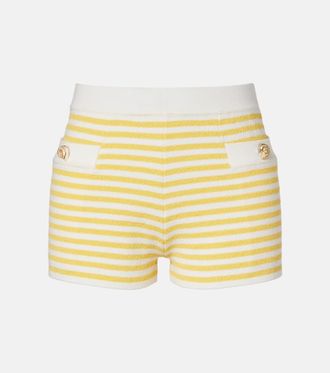 Poss&eacute; Millie striped shorts