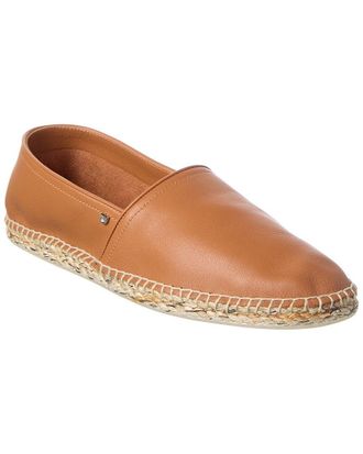 Ferragamo Leather Espadrilles